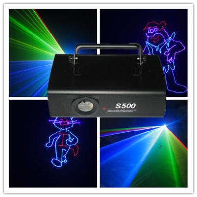 China DMX512 500MW Colorful RGB Animation Laser Lighting Using Night Clubs for sale