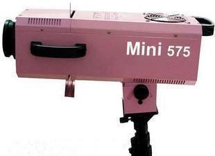 China 575W Mini Manual Stage Follow Spotlights With Pink Or Black Case for sale