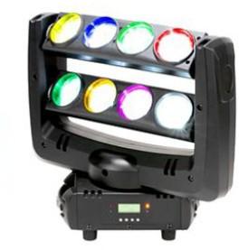 Cina Luce illimitata nera del fascio del carrello del ragno degli occhi 4-In-1 RGBW di fila 8 del doppio di caso LED in vendita