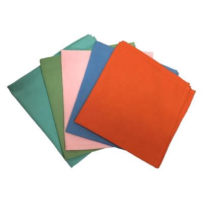 China Durable Cheap Price Spun Polyester Single Color Floding Table Napkins For Wedding Bistros for sale