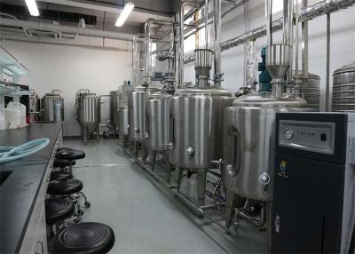 China UHT Milk Processing Plant With Pillow Pouch Packages 1000LPH For Flavor Milk for sale