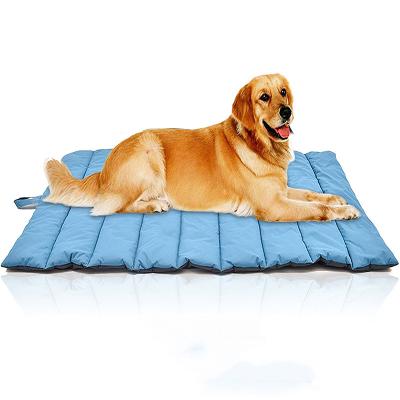 China Breathable Washable Pet Bed Cushiont Dog Bed Removable Memory Foam Cooling Mats Pet Bed Cushion To Supply RTS & OEM/ODM for sale