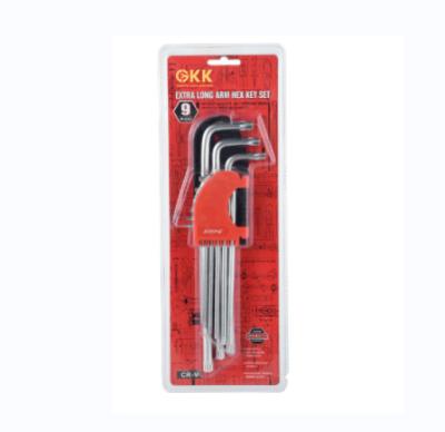 China Household Tool Kit Hex Key Wrench Set With Extra Long Length Hand Tool for sale