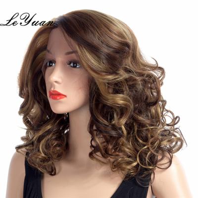 China Cheap Brazilian FRENCH Blonde Natural Blonde Beijing LOOP Wigs Big Curly Hair for sale