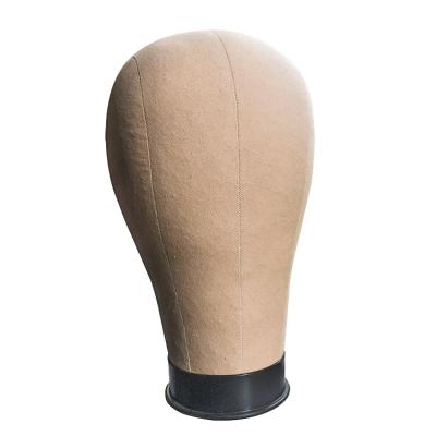 China Inflatable Cloth Canvas Block Head Manuequin Head With Adjustable Table Sling for sale