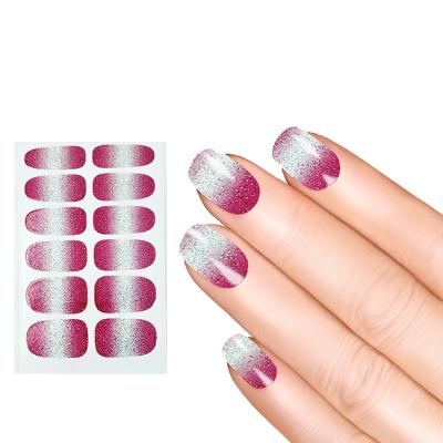 China Wholesale Custom Nail Water Decals 100% Nail Polish Wraps Full Cover Easy Wear for sale