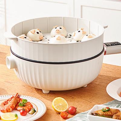 China Baby Multifunctional Hot Rice Steamer Household Mini Rice Cooker Frying Pan Non-Stick Casserole for sale