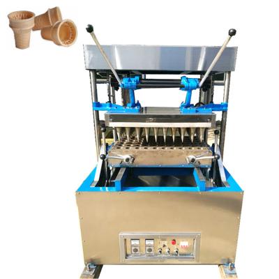 China Industrial Waffle Maker Industrial Commercial Used Multi Shape Waffle Cone Maker / Waffle Ice Cream Cone Machine for sale