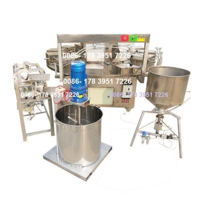 China Sugar Cone Baking Cookie Maker Automatic Rolled Ice Cream Cone Machine Ice Cream Cone/Wafer Wafer Cookie Making Machine for sale