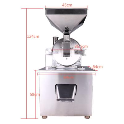 China Universal Pulverizer Powder Grinding Machine Stainless Steel Grinder Herbal Milling Powder Maker/Chili Spice Grinder Dry Grinding Machine/Universal Pulverizer for sale