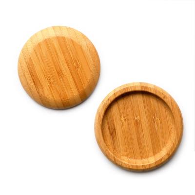 China Hot-selling Eco-friendly Round Coaster Customized Sustainable Beech Wood For Drinking for sale