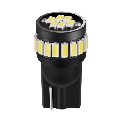 China AUTO CAR led 12v 24v lux T10 3014 interior led light 21smd dome lights indicating lights Foco led T10 with Canbus car led for sale