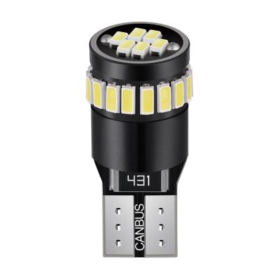 China CAR AUTO Hot Selling Super Bright Car LED Interior T10 194 168 W5W 3014 SMD Bulbs Good Quality Led Side Wedge Reverse Lights Without Chips Error for sale