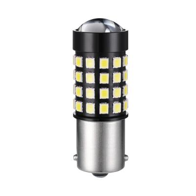 China AUTO CAR 1156 Extremely Super Bright P21W BA15S LED W21W 1157 Led Bulbs 54smd CanBus 12V24V Lamp Turn Signal Light Emergency Reverse Lights for sale