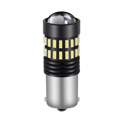 China AUTOMOTIVE CAR 1156 4014 48SMD car LED bulb BA15S turn signal light P21W W21W auto reversing turn signal light canbus canbus for sale