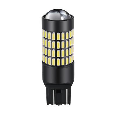 China AUTO CAR hot sales t20 7443 w21/5w led 1200lm brake strobe lights instant freno focos reverse roller coaster antihyper auto lighting system for sale