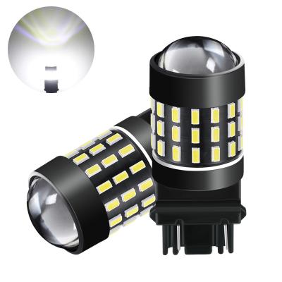 China Wholesale AUTOMATIC CAR JIACHI FACTORY Flash 3157 hyper roller coaster led bombillo bulb focos anti spill light 12-24V IC FPC with lens for car for sale