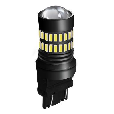 China AUTO CAR high brightness 3157 3156 led canbus amber turn signal bulb lamp roller coaster car lighting systems auto tail 12v 24v for sale