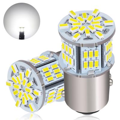 China AUTO FACTORY best selling CAR JIACHI 1157 T20 led bulb 12-24V P21/5W BAY15d Foco luz de freno white led tail stop light with 2 contactos for sale