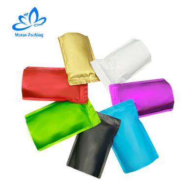 China Moisture Proof Environmental Friendly Colored Aluminum Foil Stand Up Pouch Coffee Bags With Zipper For Drip Coffee Dry Food for sale