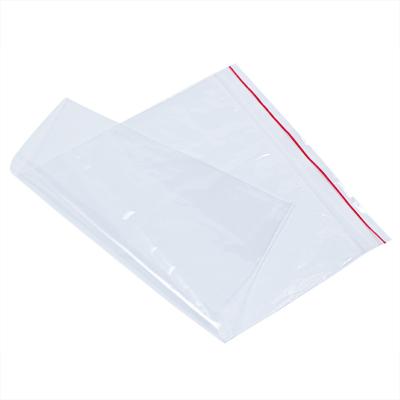 China Large number of barrier in stock transparent plastic packaging bags with zipper for dry food for sale