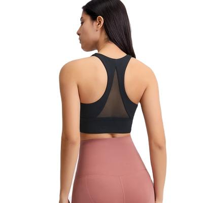 China Wholesale Breathable Cotton Cheap Yoga Bra Sports Support Waist Sports Bra Top For Women for sale