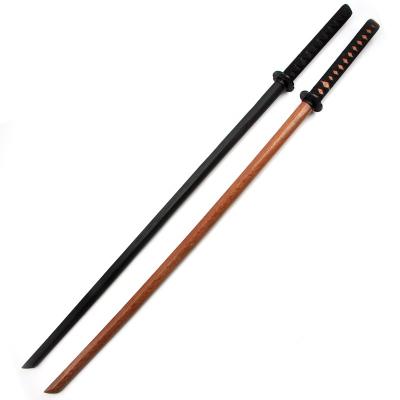 China Wooden Two-handed Sword of Miao Dao Cosplay Wushu Swords Hardwood MiaoDao of Ironwood Long for sale