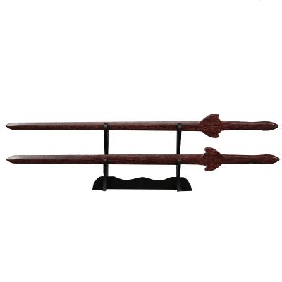 China Ironwood Jian Wushu Wooden Swords Strong Chinese Wooden Straight Swords for sale