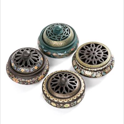 China Cloisonne Ceramic Worldwide Free Shipping Ceramic Incense Holder for sale