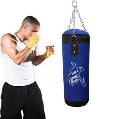 China Empty Punching Sandbag Kick Sandbag Boxing Training Fighting Karate Hanging Sandbag Set SD03 for sale