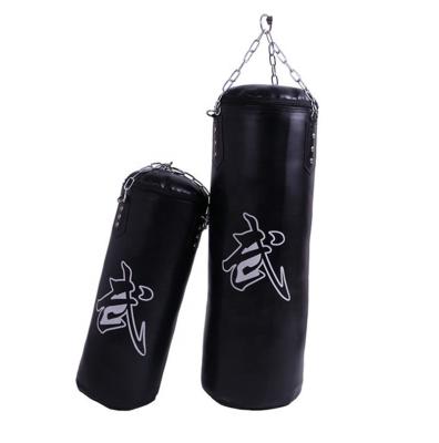 China Size 60 to 120cm Sanda Boxing Training PU Leather Empty Sandbags, Fitness Sandbag Sandbag, PU Leather More Comfortable SB55 for sale