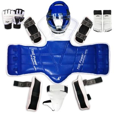 China Professional High Quality Universal Taekwondo Protective Gears Set For TKD A Whole Series Of Taekwondo Training for sale