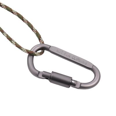 China 5pcs Outdoor Camping Gear Aluminum Carabiner Hunting Survival Equipment Kit Lock Tool HWQC21 for sale