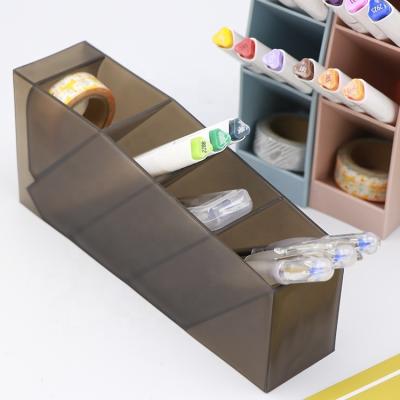 China Morden New Design Metal Wire Pen Pencil Standing Desk Holder for Kids Desk Organizer Set Pencil Case Holder for sale