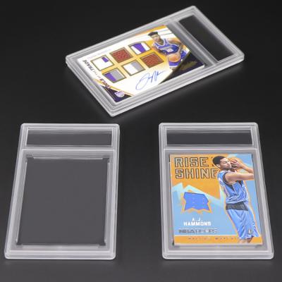 China Customizable Display Plastic Clear Durable PP PSA Rated Card Slabs Bgs Card PokmonPlastic Protector for sale