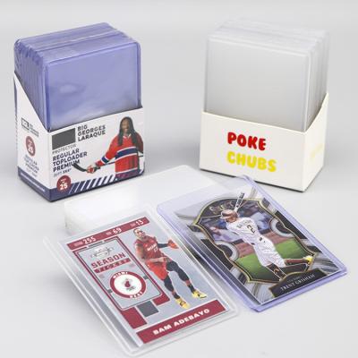 China 3x4 Toploader Case NATIONAL Basketball Cards Sleeves 35PT 55PT 75PT Casrd Top Loader Trade Rack for sale