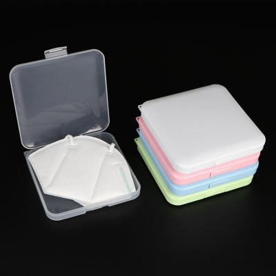 China Recycled Materials PP Plastic Container OEM Packing Shield Storage MaskCase MaskHolder FaceMask Mask Packing Box for sale