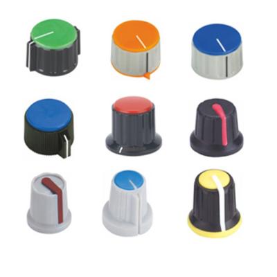 China Various Potentiometer Audio Knurled Aluminum Knurled Knob Encoder Metal Parts Knob Switch XN-3 Plastic Knobs for sale