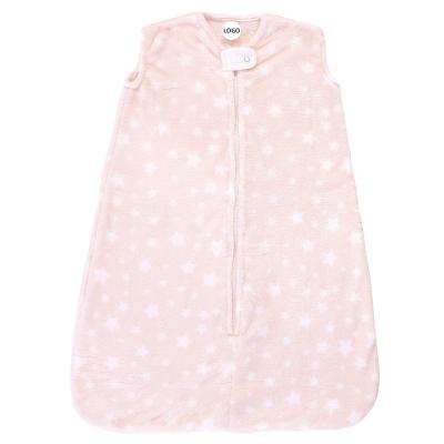 China Sleeveless Baby Sleep Sack Breathable Sherpa Fleece Sack Baby Sleep Sack For Infant Newborn Baby Sleep Sack for sale