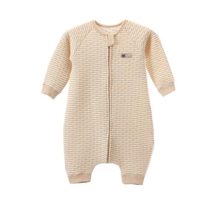 China Baby Rompers Custom Made Comfortable Breathable Absorbent Long Sleeved Bodysuit for sale