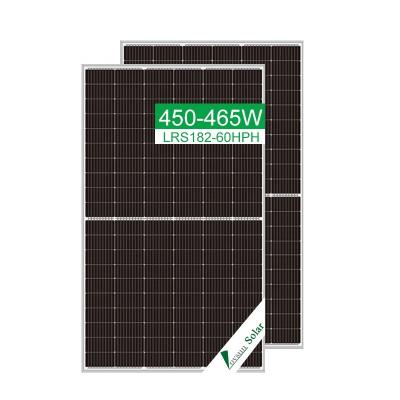 China Class A Lovsun 9BB Mono Panel 465 Watt Solar Panel Solar PV Module For Solar Power System for sale