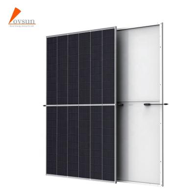 China Solar Power System Price Solar Cells Lovsun 210mm High Efficiency 590-605W Cheap Solar Panel for sale