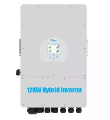 China Deye 12KW 10KW 8KW 5KW Solar Hybrid Inverter Solar System Three Phase Inverter for sale