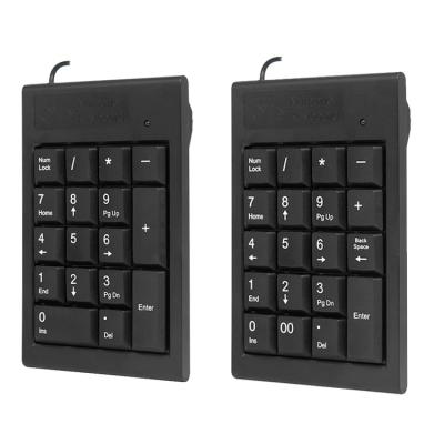 China Plug and play 17/18/19 mini keys computer keyboard numeric keypad cable usb for desktop laptop for sale