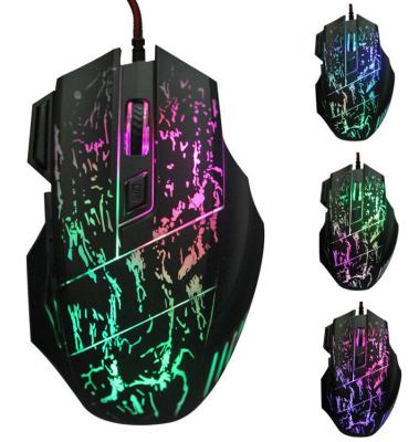 China Cheap Gaming USB LED Wired Wired Computer Mouse Gamer Optical Mice For PC Laptop Notebook Gaming Mouse for sale