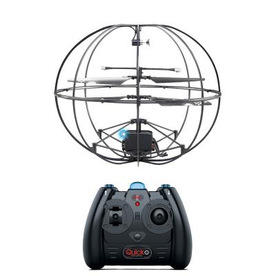 China With LED Lights 2.4G 3CH 5mini Flight Time Radio Control Toy Flight Ball Drone RC Airplanes With Light for sale