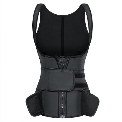 China Double-Layer Latex Abdomen Belt Sports Fitness Waist Trainer Breathable Sweat Wicking Shaping Rubber Corset for sale