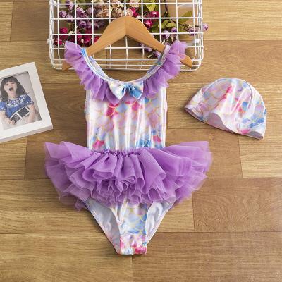 China Breathable Baby Swimsuit Kids Mermaid Printed Toddler One Piece Kids Swimwear Girls Clothes Beach Wear Bathing Suit Children Bikini for sale