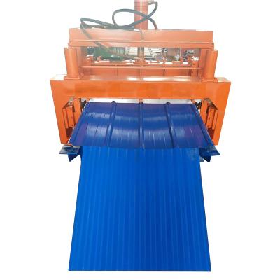 China Double Roof Tile Panel Roof Sheet Making Roll Forming Machine for sale