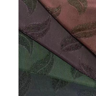 China Metallic Soft Lurex knitted stretch fabric new feather design multi colors Poly lurex knitting jacquard fabric   Item No. LX2022A46 for sale